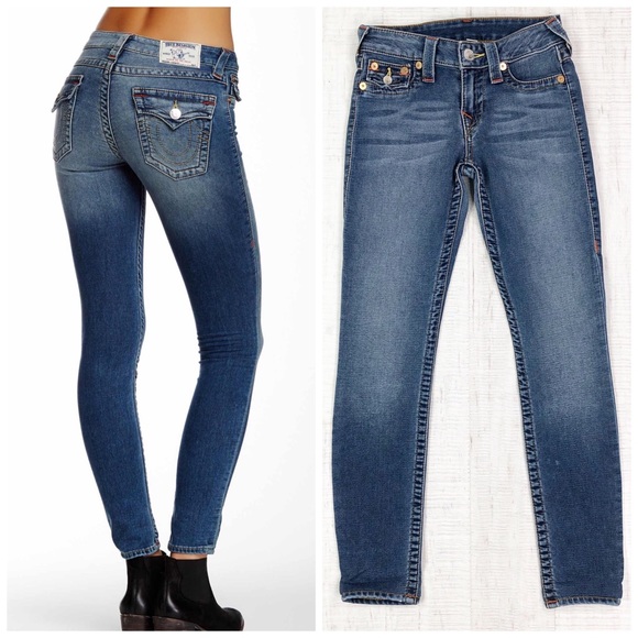 True Religion Jean Skinny Legging Size 